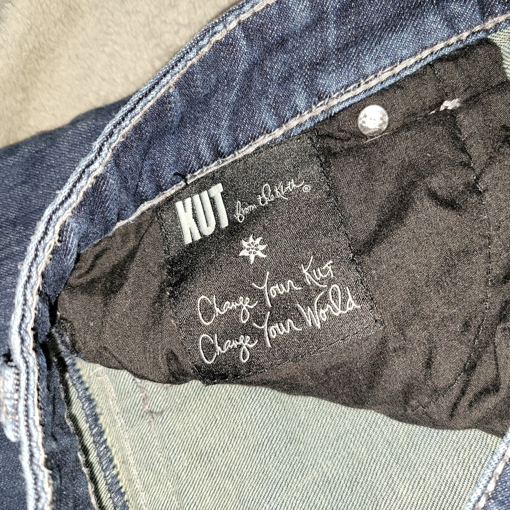 Kut from the Kloth Mid Wash Blue Bootcut Jeans - Picture 3 of 12